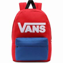 Vans New Skool Kids Rugzak Blue Red