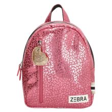 Zebra Girls Rugzak S Zebra Pink Metallic Leopard 