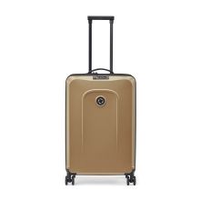 Senz Foldaway Check In Trolley 66 cm Champagne Brown