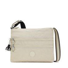 Kipling Alvar Schoudertas Light Sand