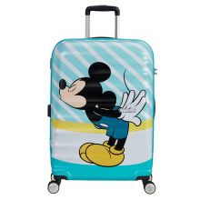 American Tourister Wavebreaker Disney Spinner 67 Mickey Blue Kiss