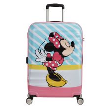American Tourister Wavebreaker Disney Spinner 67 Minnie Pink Kiss
