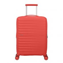 American Tourister Fastforward Spinner 55 Expandable Sunset Coral
