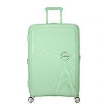 American Tourister Soundbox Spinner 77 Expandable Pastel Green