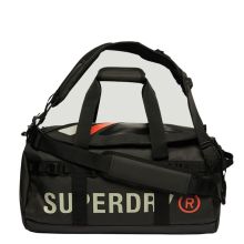 Superdry Tarp Multifuctional Barrel Duffle Bag Black