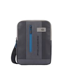 Piquadro Urban iPad 10.5"/ iPad 9.7" Crossbody Bag Black/Grey