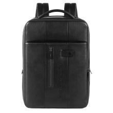 Piquadro Urban Expandable Slim Backpack 15.6'' Black