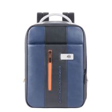 Piquadro Urban Expandable Small Size Slim Backpack 14'' Blue/Grey