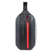 Piquadro Urban Mono Sling Bag With CONNEQU Gray