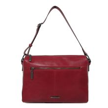 Claudio Ferrici Pelle Vecchia Shoulder Bag Red