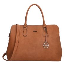 Charm London Bromley 15" Laptoptas Cognac