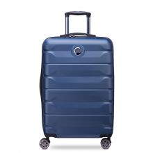 Delsey Air Armour 4 Wheel Medium Trolley 68 cm Expandable Night Blue