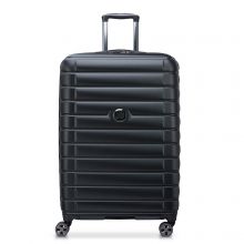 Delsey Shadow 5.0 4 Wheel Medium Trolley 75 cm Expandable Black