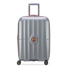 Delsey St Tropez 4 Double Wheels Trolley Expandable 67 cm Silver