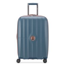 Delsey St Tropez 4 Double Wheels Trolley Expandable 67 cm Blue