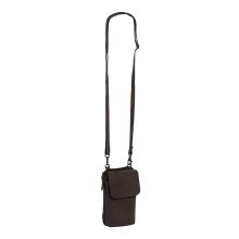 Daniel Ray Fort Collins Crossbody Telefoontasje Dark Brown