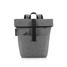 Reisenthel Rolltop Backpack Herringbone Twist Silver