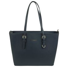 Flora & Co Shoulder Bag Saffiano Blue