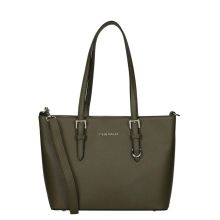 FFlora & Co Shoulder Bag Saffiano Small Khaki