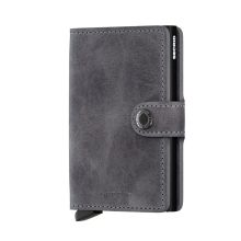 Secrid Mini Wallet Portemonnee Vintage Grey Black