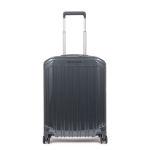 Piquadro PQ Light Ultra Slim Spinner 55 Shine Black