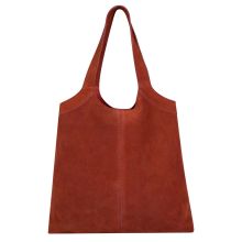 Cowboysbag Suede Handbag Alpha Brandy