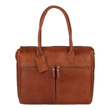 Burkely Vintage Valerie Laptop Bag 15.6" Cognac