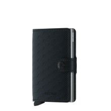 Secrid Mini Wallet Portemonnee Optical Black / Titanium