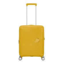 American Tourister Soundbox Spinner 55 Expandable Golden Yellow