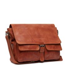Chesterfield Interlaken Leren Schoudertas Cognac