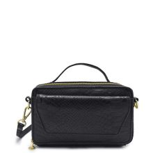 MOSZ Naomi Crossbody Jungle Black Shiny Light Gold