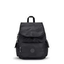 Kipling City Pack S Backpack Black Camo Emb