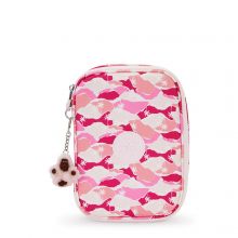 Kipling 100 Pens Etui Pink Palm