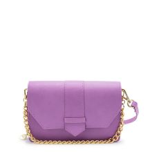 MOSZ Krisbag Telefoontasje Lila Shiny Light Gold
