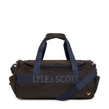 Lyle & Scott Recycled Ripstop Duffle Bag Black