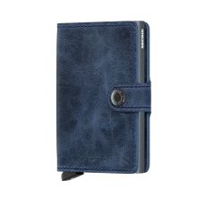 Secrid Mini Wallet Portemonnee Vintage Blue/Grey