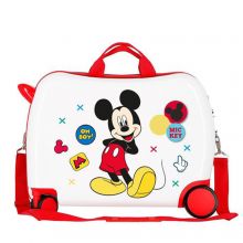 Disney Rolling Suitcase 4 Wheels Cool Mickey