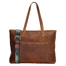 Micmacbags Masterpiece Laptoptas Cognac 15,6 inch