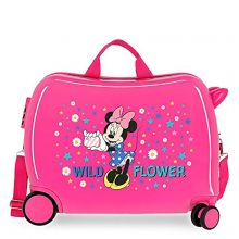 Disney Rolling Suitcase 4 Wheels Mini Wild Flower
