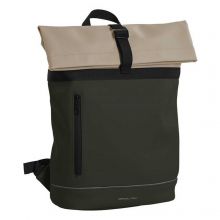 Daniel Ray Rockhampton Rolltop Rugtas Waterproof PU Moss Groen