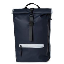 Rains Original Rolltop Rucksack Reflective Navy