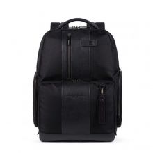 Piquadro Brief 2 Fast-check Laptop Backpack Black