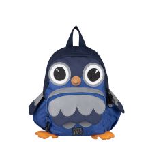 Pick & Pack Fun Rugzak S Owl Shape Blue Melange