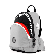 Pick & Pack Fun Rugzak S Shark Shape Grey