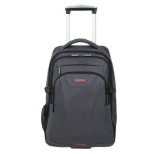 American Tourister At Work Laptop Backpack Wheels 15.6'' Grey/Orange