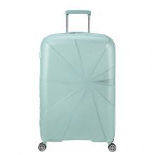 American Tourister Starvibe Spinner 77 Expandable Metallic Surf Blue
