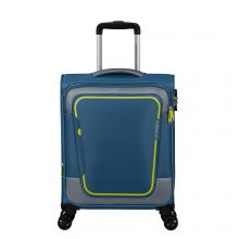 American Tourister Pulsonic Spinner 55 Expandable Coronet Blue