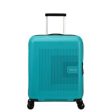 American Tourister Aerostep Spinner 55 Expandable Turquoise Tonic