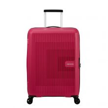 American Tourister Aerostep Spinner 67 Expandable Pink Flash