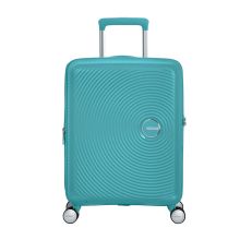 American Tourister Soundbox Spinner 55 Expandable Turquoise Tonic